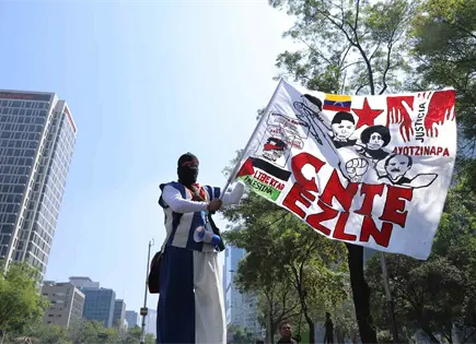 CNTE inicia paro de 72 horas y amenaza Mundial 2026