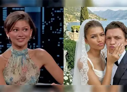 ZENDAYA NIEGA HABERSE CASADO CON TOM HOLLAND