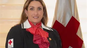 D&iacute;az Infante Ocejo, encargada de despacho de Cruz Roja en SLP