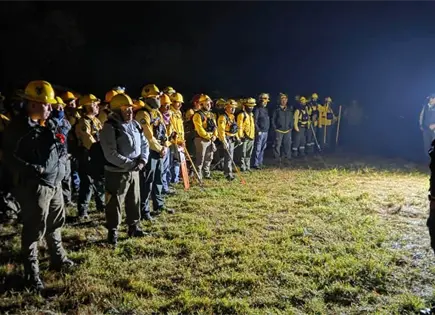 Incendio forestal en Ciudad del Ma&iacute;z con 80% de control