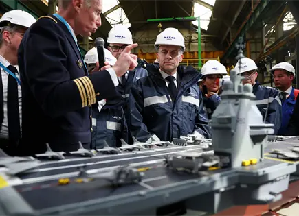 Macron nombra France Libre al nuevo portaaviones nuclear franc&eacute;s