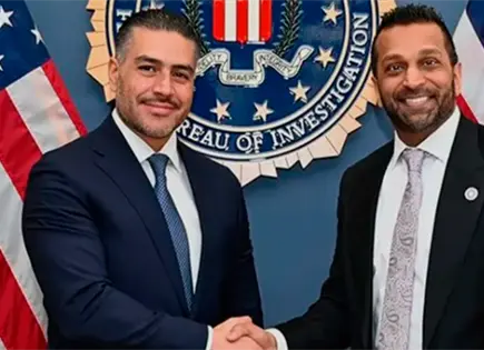 Omar Garc&iacute;a Harfuch se re&uacute;ne con director del FBI en Washington