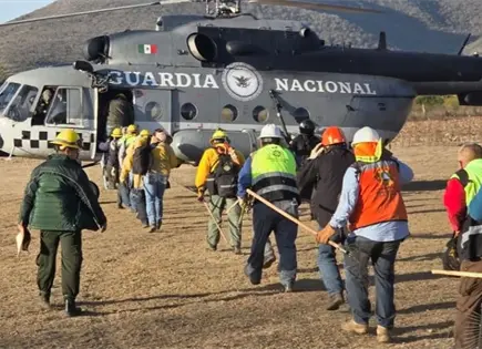 Sedena aplica Plan DN III-E por incendio en Ciudad del Ma&iacute;z