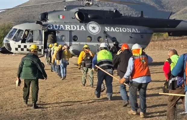 Sedena aplica Plan DN III-E por incendio en Ciudad del Ma&iacute;z