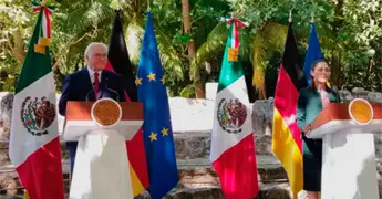 Sheinbaum acuerda con Alemania estrechar relaciones comerciales