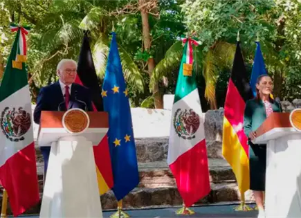 Sheinbaum acuerda con Alemania estrechar relaciones comerciales
