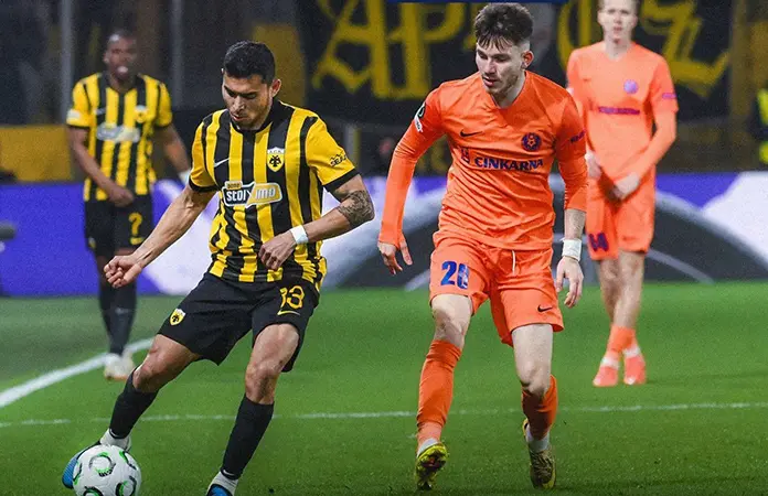 AEK y Orbelín Pineda sufrieron