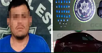 Capturan a un presunto miembro de grupo delictivo