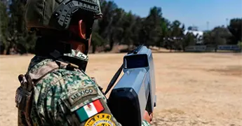 EU capacita a mexicanos para neutralizar drones