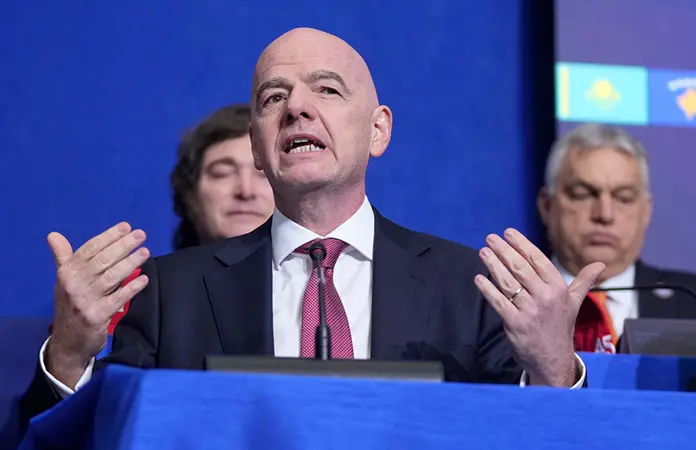 Infantino hace un llamado a la paz