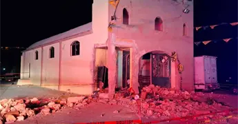 Suman dos fallecidos por explosi&oacute;n en templo de Mexquitic