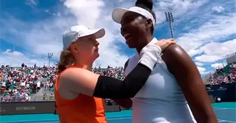 Venus Williams cae en Miami