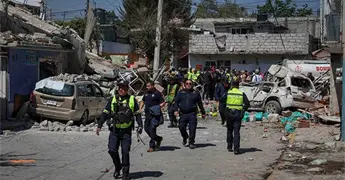 Explosi&oacute;n deja 8 heridos