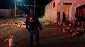 Explosi&oacute;n en fiesta de San Jos&eacute; deja dos muertos