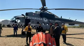 Se coordinan instituciones para poder apagar incendio en Francia Chica