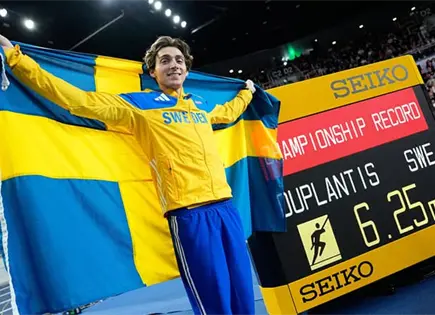 Duplantis gana su 4to. t&iacute;tulo mundial