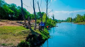 Limpian parajes tur&iacute;sticos previo a las vacaciones