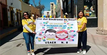 Promueven inclusi&oacute;n  y respeto de personas con  S. de Down