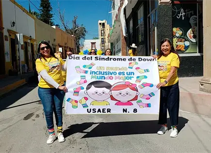 Promueven inclusi&oacute;n  y respeto de personas con  S. de Down