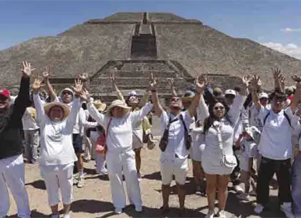 Recargan energía en pirámides Recargan energía en pirámides