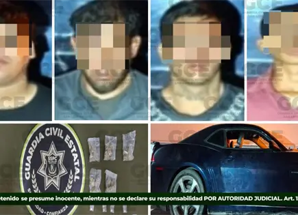 Caen presuntos integrantes de grupo delictivo en Ciudad Valles