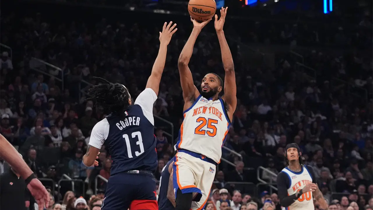 Knicks aplastan a Wizards y suman sexta victoria seguida