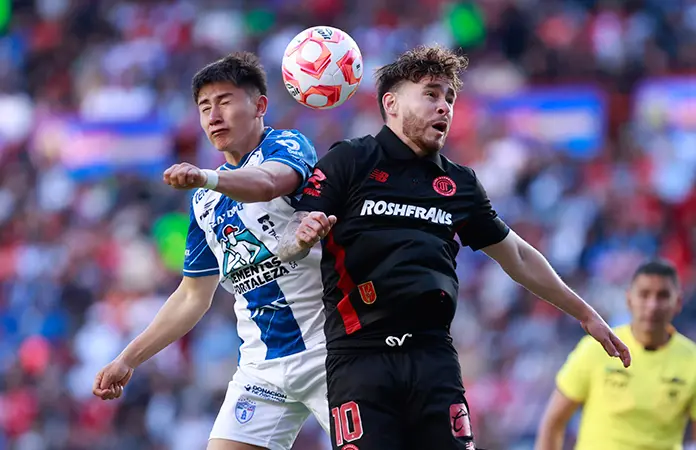 Pachuca rescata el empate ante Toluca