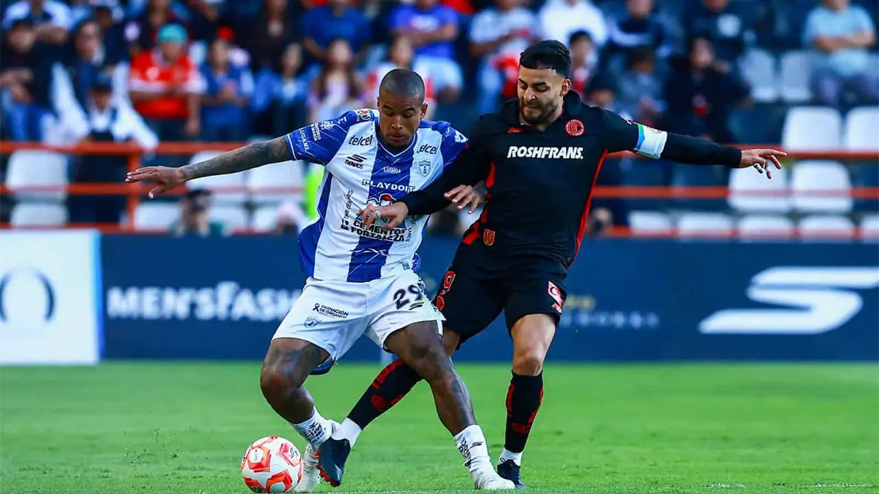 Toluca mantiene invicto tras empate 1-1 en Pachuca