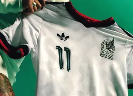 As&iacute; es el nuevo jersey de visitante de la Selecci&oacute;n Mexicana