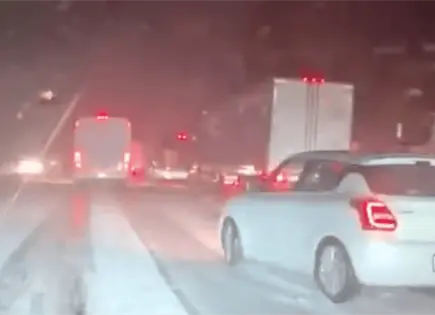 Granizada en Villa de Reyes deja viviendas da&ntilde;adas