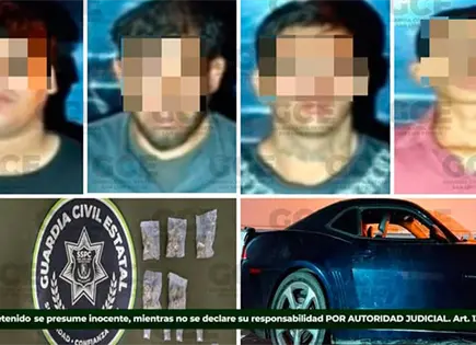 Capturan a seis presuntos "narcos" en operativos
