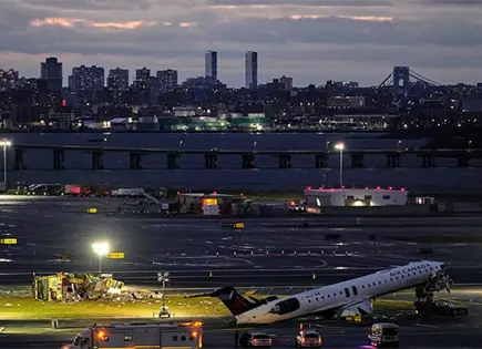 Fatal colisi&oacute;n en aeropuerto de NY