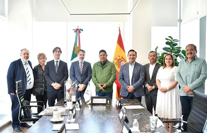 Fortalece Gallardo C. relación institucional con España