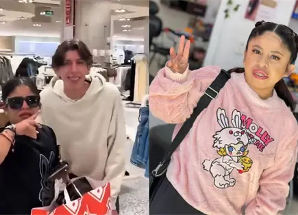 Pol&eacute;mica en redes por actitud de Lupita TikTok ante fan