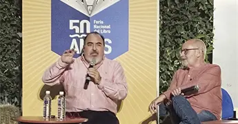 Taibo y Rosas comparten su formaci&oacute;n como lectores en la FNL