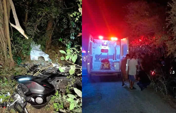 Pierde la vida un motociclista al chocar contra árbol