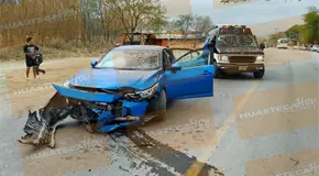 Accidente en carretera Valles-Mante deja un lesionado