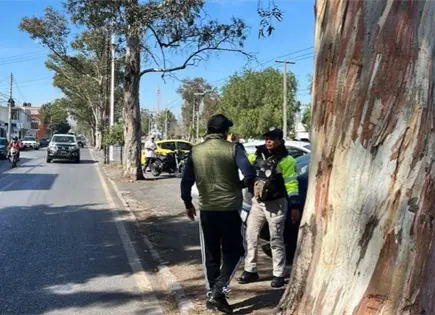 Fotos | Aplica SSPC barredora de autos en las v&iacute;as