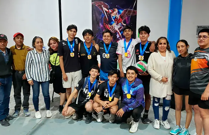 Buena respuesta a mini torneo de voleibol