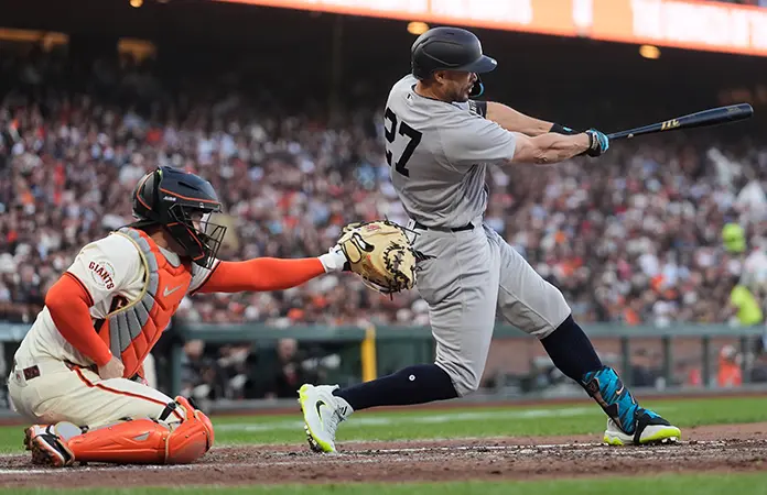Vapulean Yankees a Gigantes 7-0