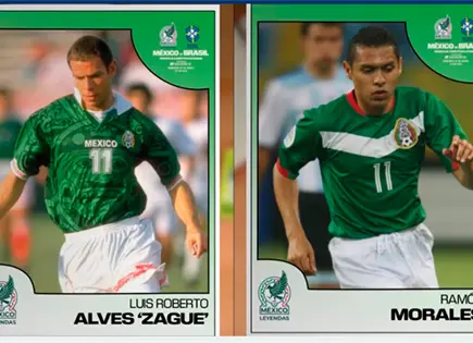 Zague y Ram&oacute;n Morales se suman al duelo de leyendas M&eacute;xico-Brasil