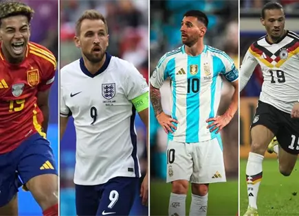Argentina, Espa&ntilde;a, Inglaterra y Alemania jugar&aacute;n partidos amistosos