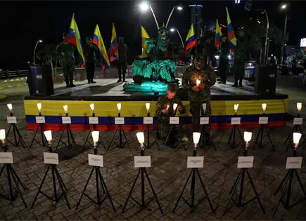 Ej&eacute;rcito colombiano traslada restos de v&iacute;ctimas en Cauca