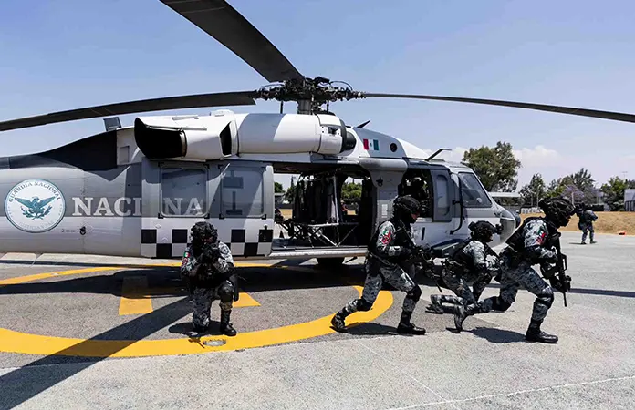 Entrena grupo élite de GN