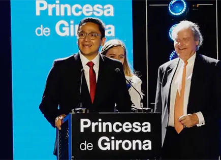 Jos&eacute; Eduardo M&eacute;ndez Delgado gana premio Princesa de Girona 2026 en Espa&ntilde;a