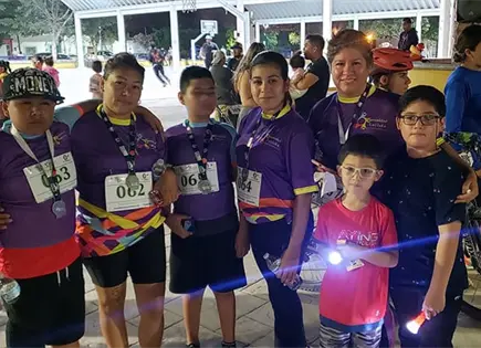 Ma&ntilde;ana, carrera Luz del espectro autista