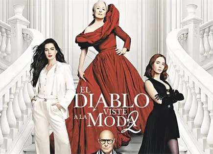 elenco de "EL DIABLO VISTE A LA MODA 2" DESFILARÁ EN CDMX elenco de "EL DIABLO VISTE A LA MODA 2" DESFILARÁ EN CDMX