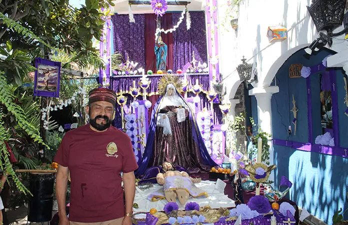 Inauguran Altar de Dolores en Villa de Pozos