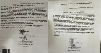 Alertan de certificados de discapacidad ap&oacute;crifos