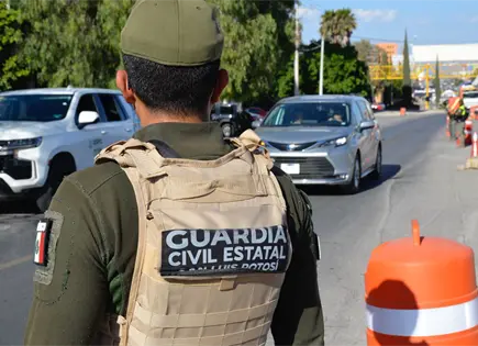 Caen 39 en operativos de la GCE en SLP Caen 39 en operativos de la GCE en SLP